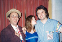 Sylvester McCoy and Sophie Aldred